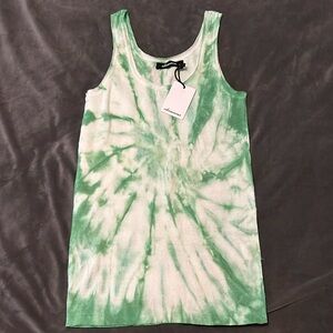 Olivaceous Tie Dyed Tank Top NWT